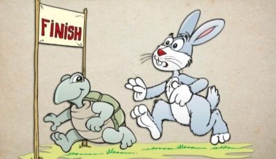 قصة الأرنب و السلحفاة